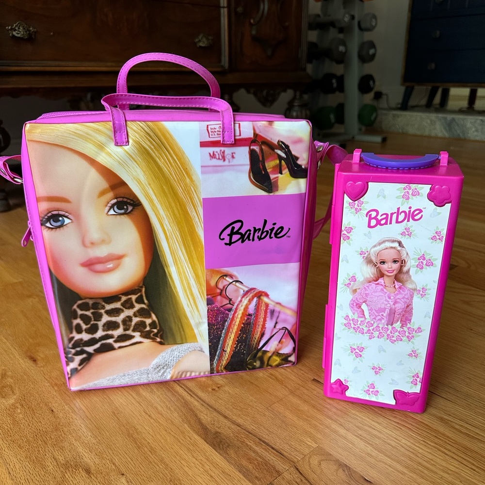 Set of Vintage Barbie Carrying Cases